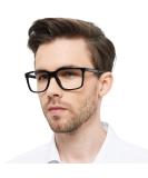 OCCI CHIARI Wide Reading Glasses for Men - Ultralight Large Head Readers (1.0 to 6.0) - Black 1.5x Magnification - International Shipping Available - Buy Online on GoSupps.com