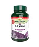 Natures Aid L-Lysine 1000mg Tablets - 80 Count - Buy Online on GoSupps.com