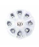 Buy 1000 Promade Fan Mix Tray - 3D 4D 5D 9D 12D Handmade Loose Lash Extensions | 0.05/0.07 Thickness | Mix Length 9-14mm C D Curl - Buy Online on GoSupps.com