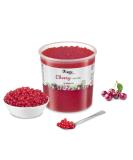 Inspire Food Bubble Tea Pearls - Cherry Popping Boba | Vegan Gluten-Free Tapioca Fruit Beads | 3.2kg Pack for International Shipping - Buy Online on GoSupps.com