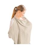 Konsy Musselin Still cover for babies breathable 100% cotton breastfeeding with firm tires for mother highly parches summer wheat - Buy Online on GoSupps.com