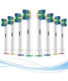 8 Pack Oral B Braun Compatible Precision Clean Brush Heads - Replacement Toothbrush Heads for Oral-B 7000/Pro 1000/9600/5000/3000/8000 - Buy Online on GoSupps.com