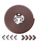 Baby Proof Edges & Corners Protector - Child Proofing Corner Edge Safety Gurards 18ft Edge + 8 Corners Kids Furniture Foam Cushion Bumpers Guard for Fireplace Table Cabinet ( Coffee Brown) Coffee Brown 9 Piece Set - Buy Online on GoSupps.com