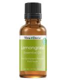 Viva Doria 100% Pure Lemongrass Essential Oil - Undiluted Food Grade Guatemalan Lemongrass Oil 30 mL | International Shipping Available - Buy Online on GoSupps.com