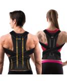 FEVAN Premium Adjustable Posture Correction | Breathable Back Support for Men & Women | Relieves Back & Neck Pain - Small - Buy Online on GoSupps.com