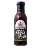 Poppamies Smoky Apple BBQ Sauce - Smoked Chili & Fresh Apples - Mild Spiciness - 410g - Buy Online on GoSupps.com