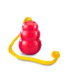 Kong Classic Ball with Rope - Medium | Durable Dog Toy for Interactive Play - International Shipping Available - Buy Online on GoSupps.com