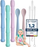 Okonkn Bite Tube Baby Set - 5 Piece BPA-Free Silicone Dental Aid & Teething Ring for 3+ Months - Safe Baby Accessories for Boys & Girls - Buy Online on GoSupps.com