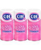 C&H Premium Pure Cane Granulated Sugar 20 OZ Canister - Pack of 3 | Buy Online - Buy Online on GoSupps.com