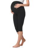 Be Mammy Maternity Leggings Tights | 3/4 Length BE20-229 | Black - Buy Online on GoSupps.com