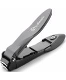 Heavy Duty Nail Clippers with Catcher | Self-Collecting Fingernail & Toenail Clippers for Men & Women | 18-Month Warranty - Buy Online on GoSupps.com