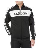 adidas Essentials Tricot Track Jacket X-Large Black | 3-Stripes Linear Design - Buy Online on GoSupps.com