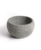 CHARMMAN Natural Granite Stone Shaving Soap & Cream Bowl for Men - Keep Warm, Easier to Lather Gray - Buy Online on GoSupps.com