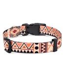 Mihqy Adjustable Dog Collar - Soft & Comfortable Bohemian Flower Design for Small Medium & Large Dogs (XS: 20-30 cm 1.5 cm) - International Shipping Available - Buy Online on GoSupps.com
