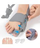 Bunion Corrector for Men & Women - Adjustable Big Toe Relief Splint with Silicone Pad | Effective Bunion Treatment for Left/Right Feet - Buy Online on GoSupps.com