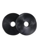 LeMieux Silicone Horse Bit Equestrian Rings Pairs in Black - Soft Pliable Reduces Chafing & Rubbing - One Size - Buy Online on GoSupps.com