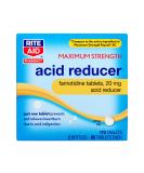 Rite Aid Acid Reducer Maximum Strength Famotidine Tablets 20mg - 170 Count | Heartburn Relief & Acid Reflux Treatment - Buy Online on GoSupps.com