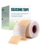 Surgical Scar Treatment Silicone Tape - Reusable Medical Grade Sheets for Keloid & Acne Scars (1.6 x 120 Roll) - Buy Online on GoSupps.com