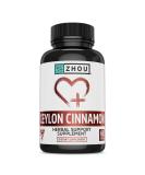 Zhou Ceylon Cinnamon: Supports Heart Health & Joint Mobility - 30 Servings 60 CT - Buy Online on GoSupps.com