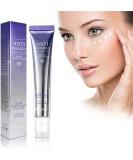 mercham Retinol Eye Cream Anti Aging Under Eye Cream with Cooling Roller for Dark Circles and Puffy Eyes Bags Reduce Fine Lines Brightening & Moisturizing Eye Repair Cream for all Skin Types- 20g - Buy Online on GoSupps.com