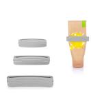 Mygadget 3x Tube Squeezer Set | Universal Tube Expressor for Toothpaste Creams & Cosmetics | Gray Press Tube Squeezer - Perfect for All Tube Sizes - Buy Online on GoSupps.com