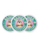 Badger Organic Cuticle Care Balm - Soothing Shea Butter for Dry Splitting Cuticles | 0.75 oz (3 Pack) - Buy Online on GoSupps.com
