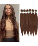 Pre-stretched Braiding Hair 6 Packs Kanekalon Synthetic Fiber Crochet EZ Braids Yaki Texture Braiding Hair Extensions (30 inch 30#) 30 Inch (Pack of 6) 30# - Buy Online on GoSupps.com