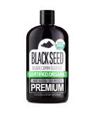 Organic Black Seed Oil - 100% Pure USDA Certified Cold Pressed Black Cumin Seed Oil - 4oz Bottle | Premium Quality, Free of Toxins, Heavy Metals & Pesticides - Buy Online on GoSupps.com