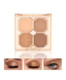 Boobeen Eyeshadow Palette - Matte Glitter Makeup for Natural Eye Look - Buy Online on GoSupps.com