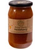 Natural Raw Honey 1.1 kg - Unfiltered & Additive-Free - Directly from Beekeeper - Perfect Gift Idea - Heidehonig - Buy Online on GoSupps.com