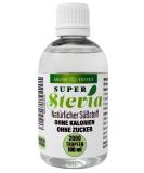 100% Pure Natural Super Stevia Sweetener - Zero Calorie Sugar Replacement Drops | Tasteless Table Sweetness for Diabetics | Premium Quality from Sweden - 100 ml - Buy Online on GoSupps.com
