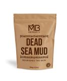 MB Herbals Dead Sea Mud - Nourishing & Exfoliating Clay Powder (3.5 oz / 100g) for Soft Detoxified Skin - International Shipping Available - Buy Online on GoSupps.com