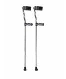 Medline Aluminum Forearm Crutches, Adult, Pack of 2 - Buy Online on GoSupps.com
