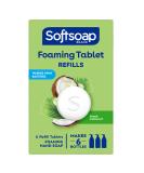 Softsoap Fresh Coconut Foaming Hand Soap Refill Tablets - 6 Count Pack - Buy Online on GoSupps.com