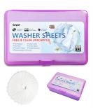 Unscented Travel Laundry Detergent Sheets | Concentrated Fragrance-Free Soap | 32 Loads | Travel Size | Eco-Friendly & Convenient - Buy Online on GoSupps.com