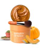 Pumpkin Spice Clay Enzyme Facial Mask - Removes Pimples, Pore Minimizer, Blackheads, Wrinkles, Breakouts, Acne, Hydrates, Tightens, Brightens, Organic Pumpkin Seed Oil Dermal Body Purifying 3.5 oz - Buy Online on GoSupps.com