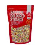 Cake D cor 1kg Rainbow Sprinkles Sugar Strands | Cake Sprinkles Decorations | Resealable 1kg Sprinkles Bulk Bag | Rainbow Vermicelli Sprinkles for Cakes Cupcakes Ice cream toppings (Strands) - Buy Online on GoSupps.com