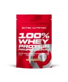 Scitec Nutrition 100% Whey Protein Professional - White Chocolate 1000g | Gluten-Free Palm Oil-Free with Amino Acids & Enzymes - Buy Online on GoSupps.com
