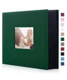 Miaikoe 6x4 Photo Album, 600 Pockets, Large Capacity Linen Album for Family Wedding Anniversary - Dark Green - Buy Online on GoSupps.com
