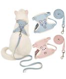 Xoelle Adjustable Leash & Pet Dishes for Cats Rabbits & Small Dogs - Perfect for All Small Pets - Buy Online on GoSupps.com