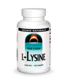 Buy Source Naturals L-Lysine 100 Tablets - Immune Support & Health Benefits - Buy Online on GoSupps.com