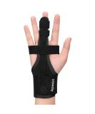 Apasiri Trigger Finger Splint Brace - Large | Immobilizer for Broken Finger, Arthritis, Tendonitis - Buy Online on GoSupps.com