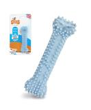 Nylabone Puppy Teething & Soothing Flexible Chew Toys, For Teething Puppies X-Small/Petite - Up to 15 lbs. Blue Bone Chicken X-Small/Petite (1 Count) - Buy Online on GoSupps.com