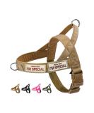 Eeyfarog No Pull Dog Harness for Small & Medium Dogs - Adjustable Reflective Safety Brown - Perfect Gear for Training & Comfort - Buy Online on GoSupps.com