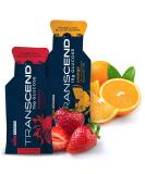 Transcend Glucose Gel Packs - Strawberry & Orange Flavors - 100 Pack (1.1oz Each) | FSA/HSA Eligible | Made in USA | Blood Sugar Support for Diabetics - Buy Online on GoSupps.com
