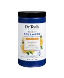 Dr Teal's Skin Therapy Epsom Salt Bath Soak Collagen + Radiant Skin with Hyaluronic Acid, Vitamin C and Essential Oils, 2 lbs - Buy Online on GoSupps.com