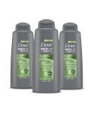 Dove Men+Care 2-in-1 Shampoo & Conditioner Lime + Cedarwood 20.4 oz 3 Pack - Natural Plant-Based Cleansers for Healthy Hair - Buy Online on GoSupps.com