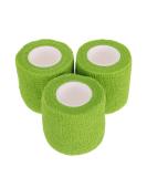 Mipcase Scar Tape - 3 Rolls Self-Adherent Flex Wrap for Sprains & Dog Paws - Breathable Green International Shipping - Buy Online on GoSupps.com