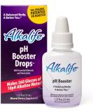 Alkalife pH Booster Drops | The First Patented Alkaline Water Booster to Neutralize Acid & Balance pH for Immune Support, Peak Performance, Detox, Overall Wellness, and Reduced Inflammation – 1.25oz - Buy Online on GoSupps.com