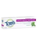 Tom's of Maine Antiplaque Whitening Toothpaste - Fluoride-Free Natural Dental Care for a Bright Smile - International Shipping Available - Buy Online on GoSupps.com